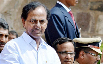 CM KCR on Hyderabad