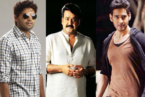 Mahesh with Mohan Lal & Arya