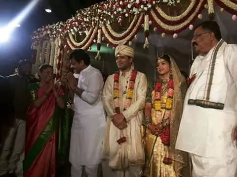 Caught on cam: Chiranjeevi at the Reddy Wedding!