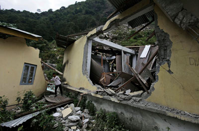 Earthquake death toll reaches 58 in India