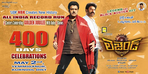 Legend Movie 400 days Function on May 1st