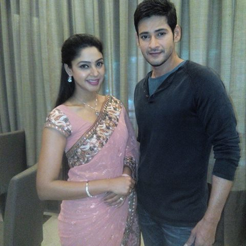 Mahesh Babu spotted with Angana Roy!