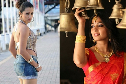 Trisha and Anushka on Tollywood Movies