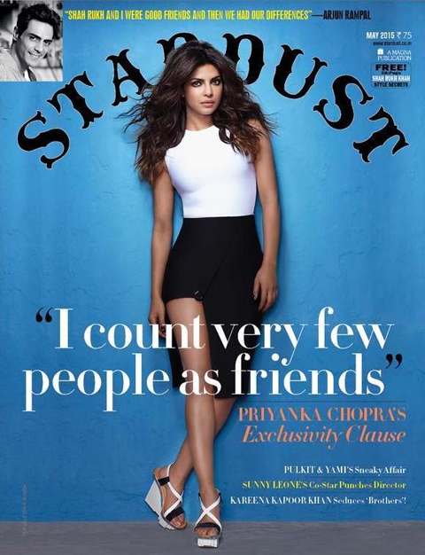 Priyanka Chopra Photo Shoot for Stardust
