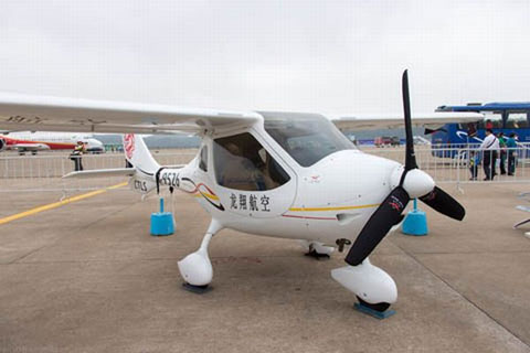 China Launches Worlds First Electric Plane