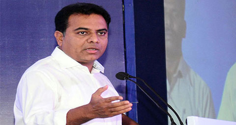 KTR open challenge to Chandrababu Naidu