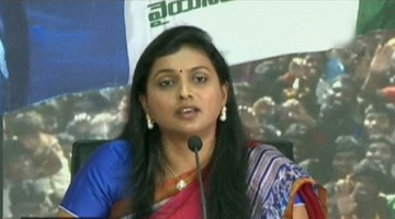 Roja Fires on chandrababu Naidu