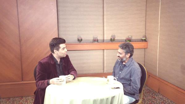 Spotted: Star directors Coffee with Rajamouli