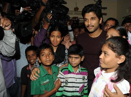 Allu Arjun fulfills Last Wish of Cancer-affected Kids!