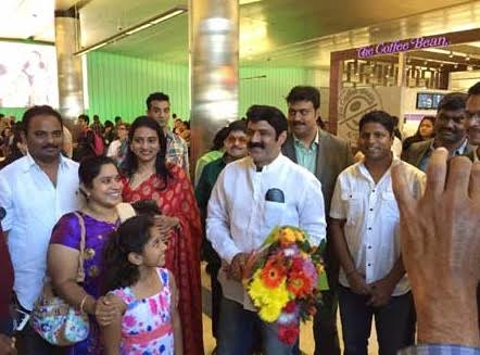 Caught on cam: Balakrishna at Los Angeles Airport!