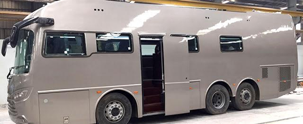 Special features of Chandrababus Rs 5 crore BUS