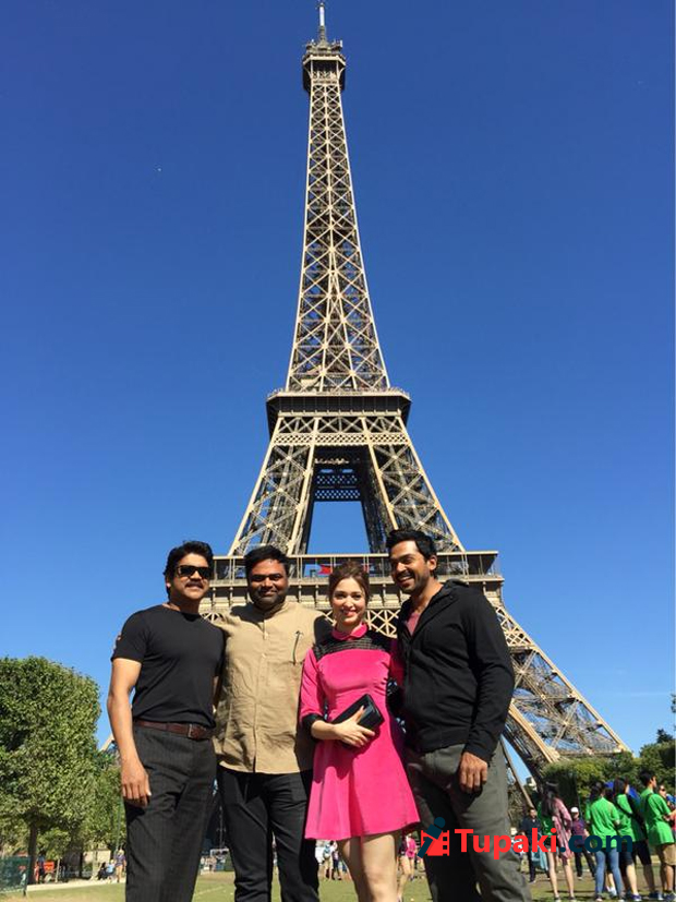 Nagarjuna turns nostalgic in Paris!!!