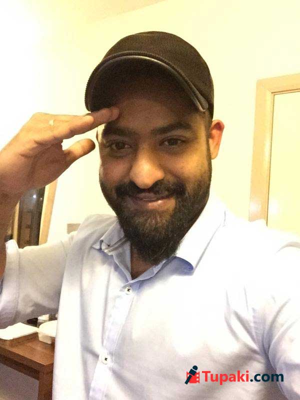Pic Of The Day: Jr NTRs Salute Selfie!