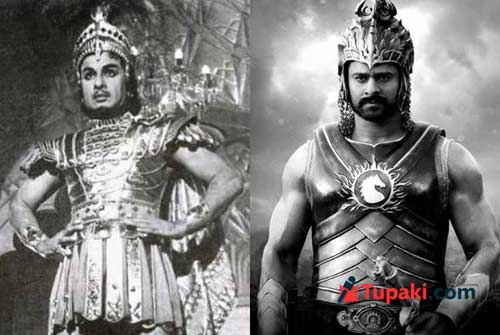 ఎంజీఆర్‌ సినిమాతో బాహుబలి పోలికలు