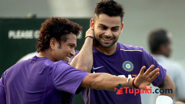Virat Kohli ahead of Sachin Tendulkar