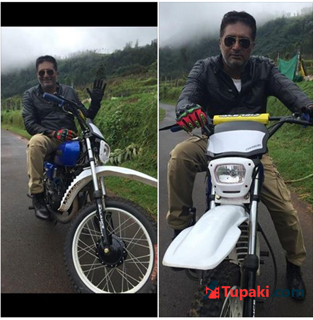Photo Story: Versatile actor turns Ooty biker