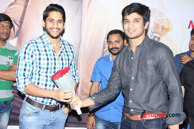Chaitu launches Young heros theme music