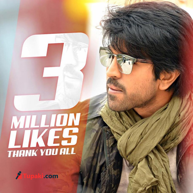 Ram Charan joins 3 Million Club