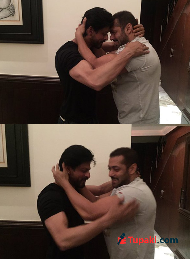 Salman teaching moves to Shahrukh