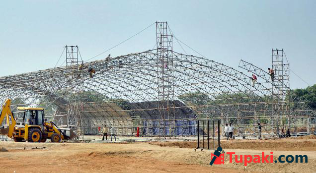 Photo Story: Stage set for Ayuta Chandi Maha Homam
