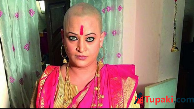 TV Actress goes bald For Role TV Actress goes bald For Role