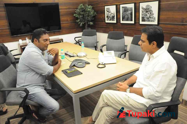 What did Prakash Raj ask KTR?