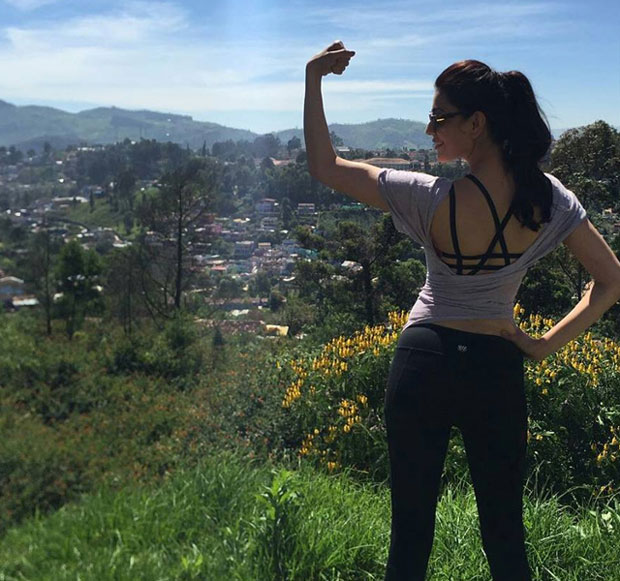 Photo Story: Kajal Flaunts Sexy muscles