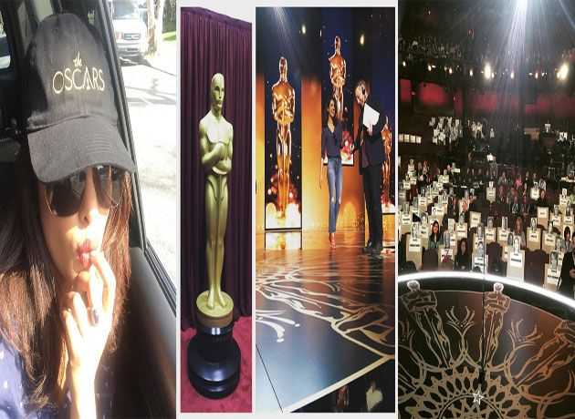 ఆస్కార్ ఫోటోలను బైట పెట్టిన ప్రియాంక