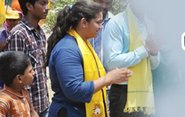 హిల్లరీకి మన కేశినేని అమ్మాయి ప్రచారం