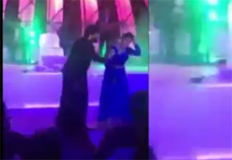 Watch: Chiru shakes his leg at Srijas Sangeet!