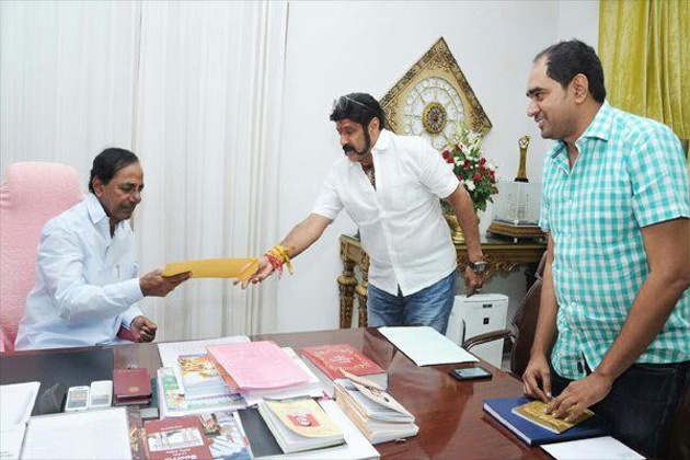 Balakrishna met KCR for a reason