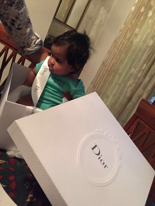 Samantha shares her B-Day gift