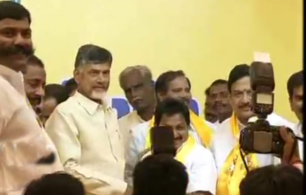 Two YCP MLAs move to Naidus Camp