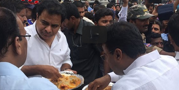 రూ.5 మీల్స్ బాగుందన్న కేటీఆర్