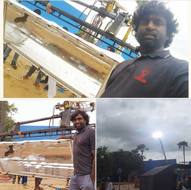 బాహుబలి సెట్లో ఫేక్‌ సూర్యుడు