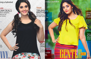 Hot Surabhi dazzles on Red cover