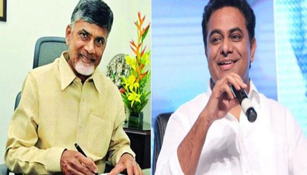 Why KTR tweeted to Chandrababu Naidu?