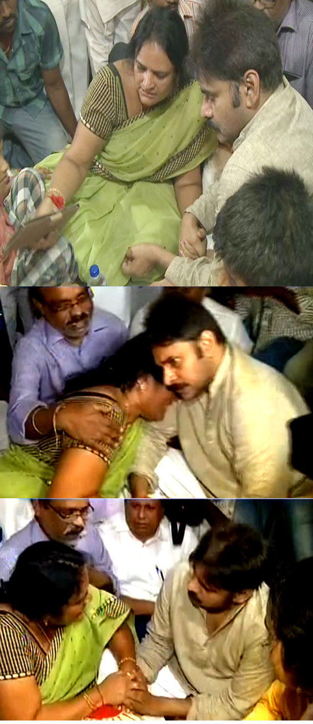 పవన్ తో వినోద్ తల్లి.. న్యాయం కావాలి!