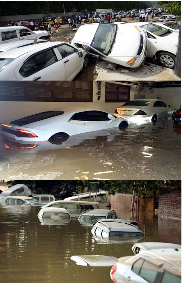 చౌక ధరకే జంట నగరాల ఫ్లడ్ వెహికిల్స్!