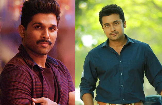 బన్నీకి వెల్కం చెప్పిన సూర్య