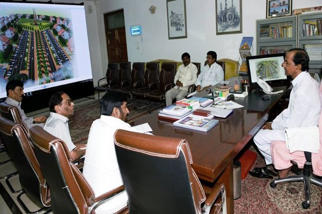 Telanganas Temple City in 850 Acres Telanganas Temple City in 850 Acres