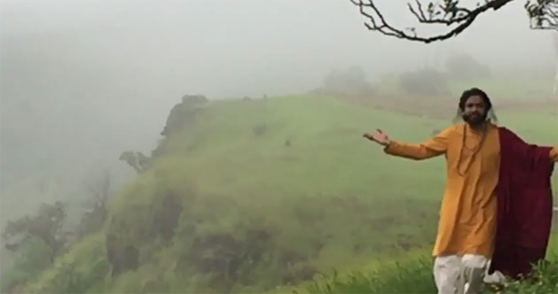 When Nagarjuna walked in the Clouds?