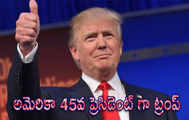 Donald Trump wins US Presidential Polls 2016