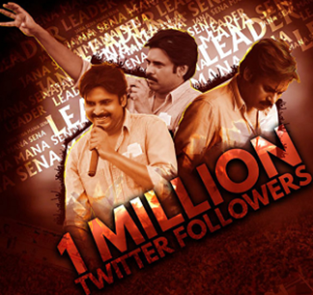 Pawan Kalyan enters 1 Million club