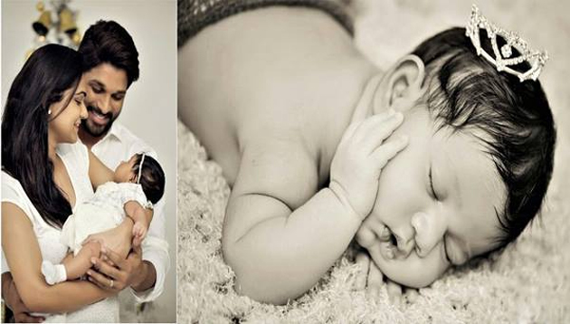 Allu Arjun introduces his Daughter