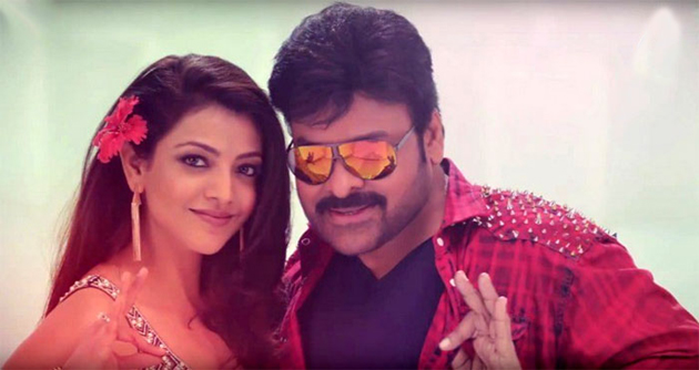 చిరు కాజల్ మీద అలా చెయ్యేసేసరికి..