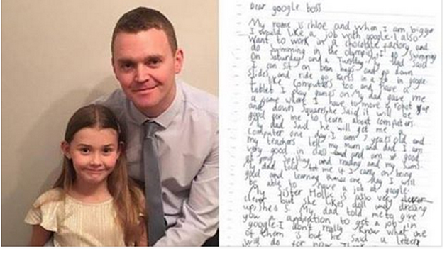 7-Year-Old applies for Google Job! Sundar Pichai reacts