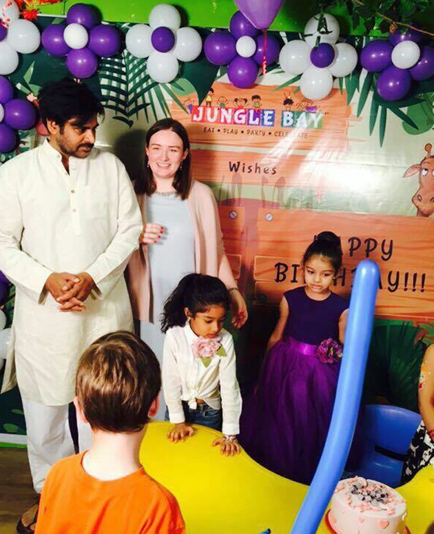 ఫొటోస్: పవన్ సెలెబ్రేట్స్ డాటర్ పోలేన బర్త్ డే