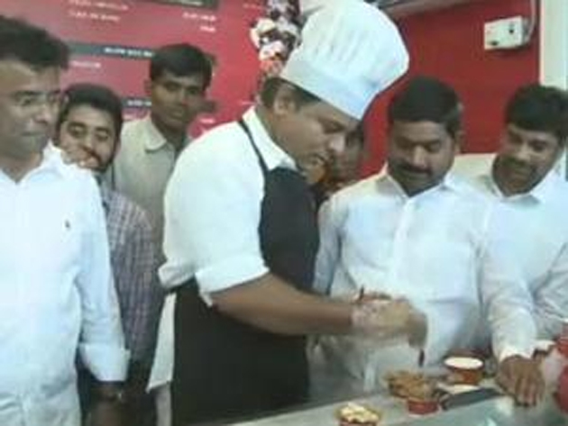 KTRs Hand-Made Ice Cream fetches Rs 5 Lakh
