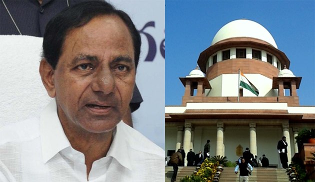 కేసీఆర్ నిర్ణ‌యం కుద‌ర‌ద‌ని తేల్చిన సుప్రీం